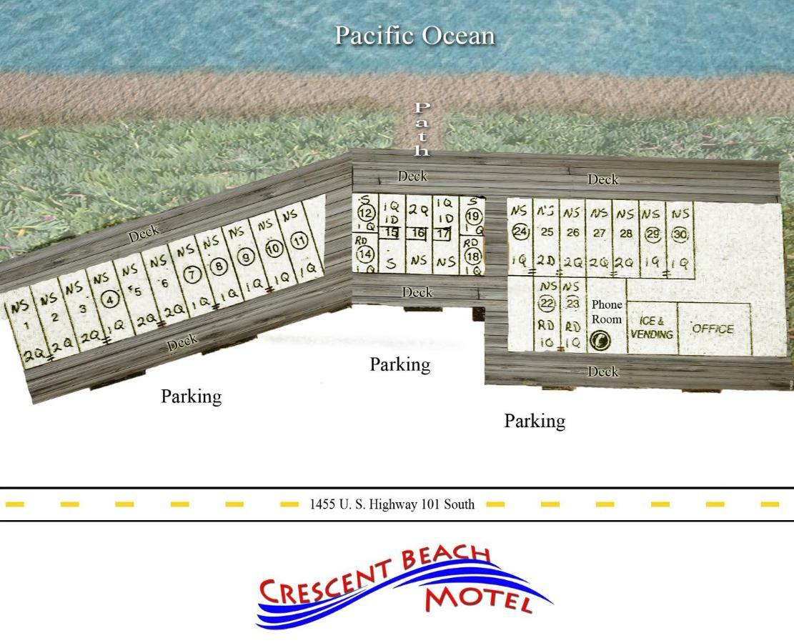 קרסנט סיטי Crescent Beach Motel מראה חיצוני תמונה